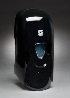 SPARTAN LIQUID SOAP DISP BLACK